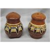 Image 2 : Troyan Pottery Condiment Set from Bulgaria