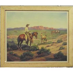 Till Goodan Cowboy Framed Print