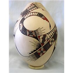 Mata Ortiz Museum Size Jar-Lucy Bugarini