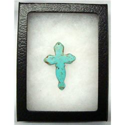 Turquoise Howlite Cross Pendant