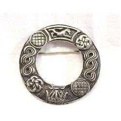 Scottish Celtic Sterling Silver Pin