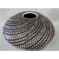Mata Ortiz Eye Dazzler Bowl-Lupe Ontivero