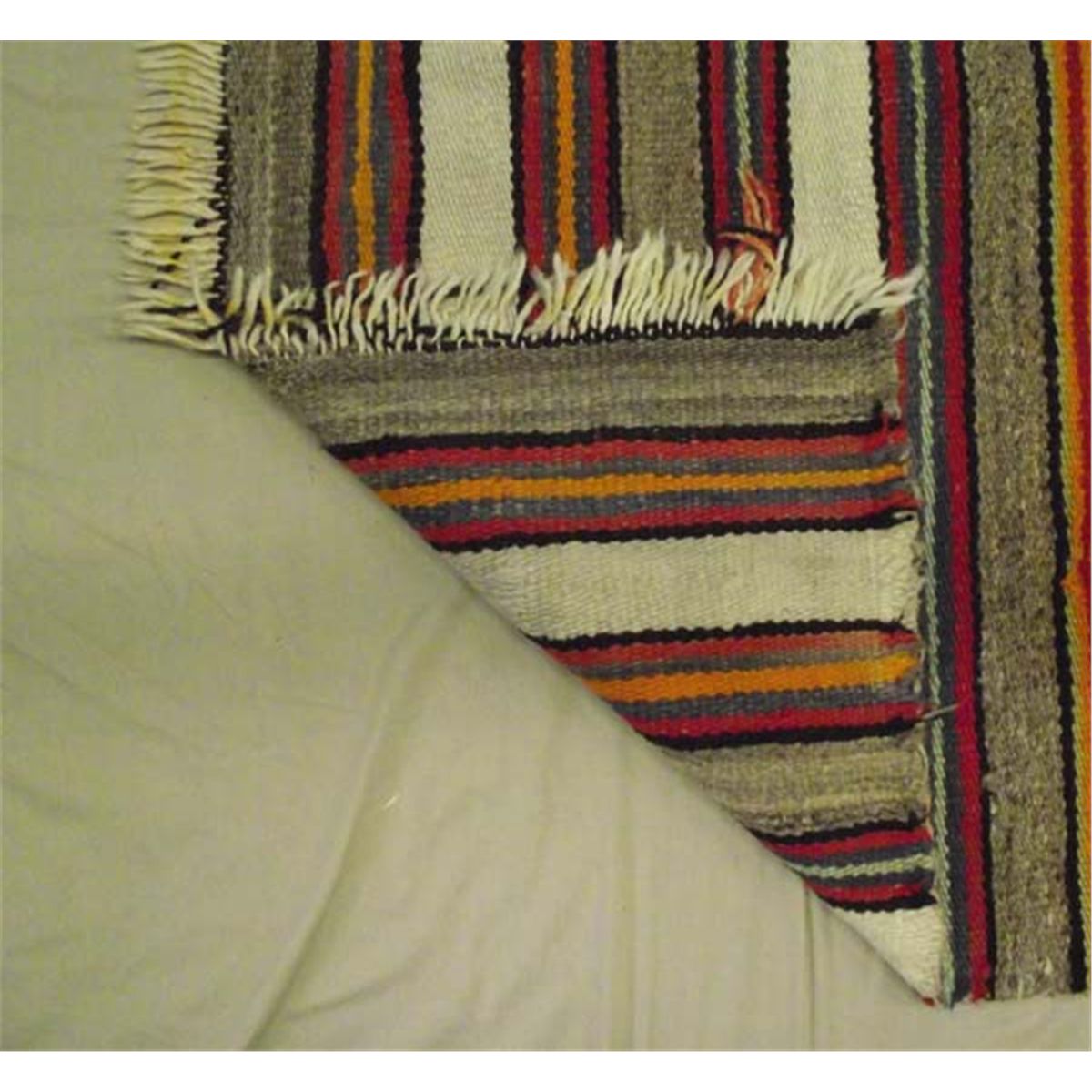 Vintage Navajo Double Sided Saddle Blanket