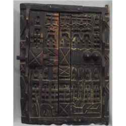 Antique African Dogon Tribe Granary Door