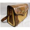 Image 2 : Mexican Hand Tooled Leather Purse