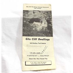 1981 Gila Cliff Dwelling Trail Booklet