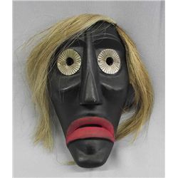 Iroquois False Face Mask Signed HA-DA-JE-GREN-TA