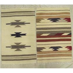 Two Wool Rugs Southwest Design