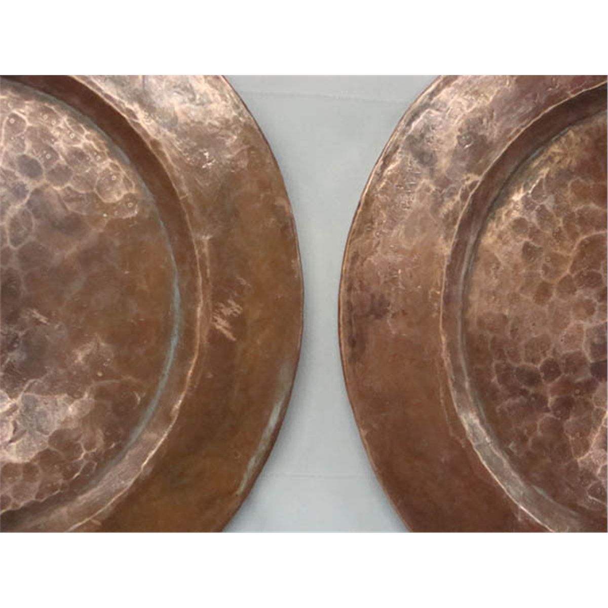 Vintage Hand Hammered Copper Plates