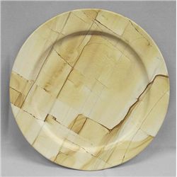 Himalayan Marble Carved Dinner Plate