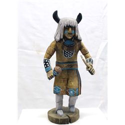 Navajo Buffalo Dancer Kachina - Yaz