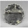 Image 2 : Zuni Sterling Silver Turquoise Pin Pendant