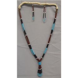 Santo Domingo 6 Strand Necklace & Earrings