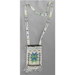 Great Lakes Iroquois Beaded Bag