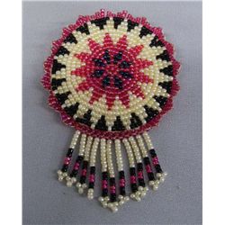 Vintage Navajo Beaded Pin