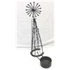 Image 2 : Wire Windmill & Water Tank Sculpture