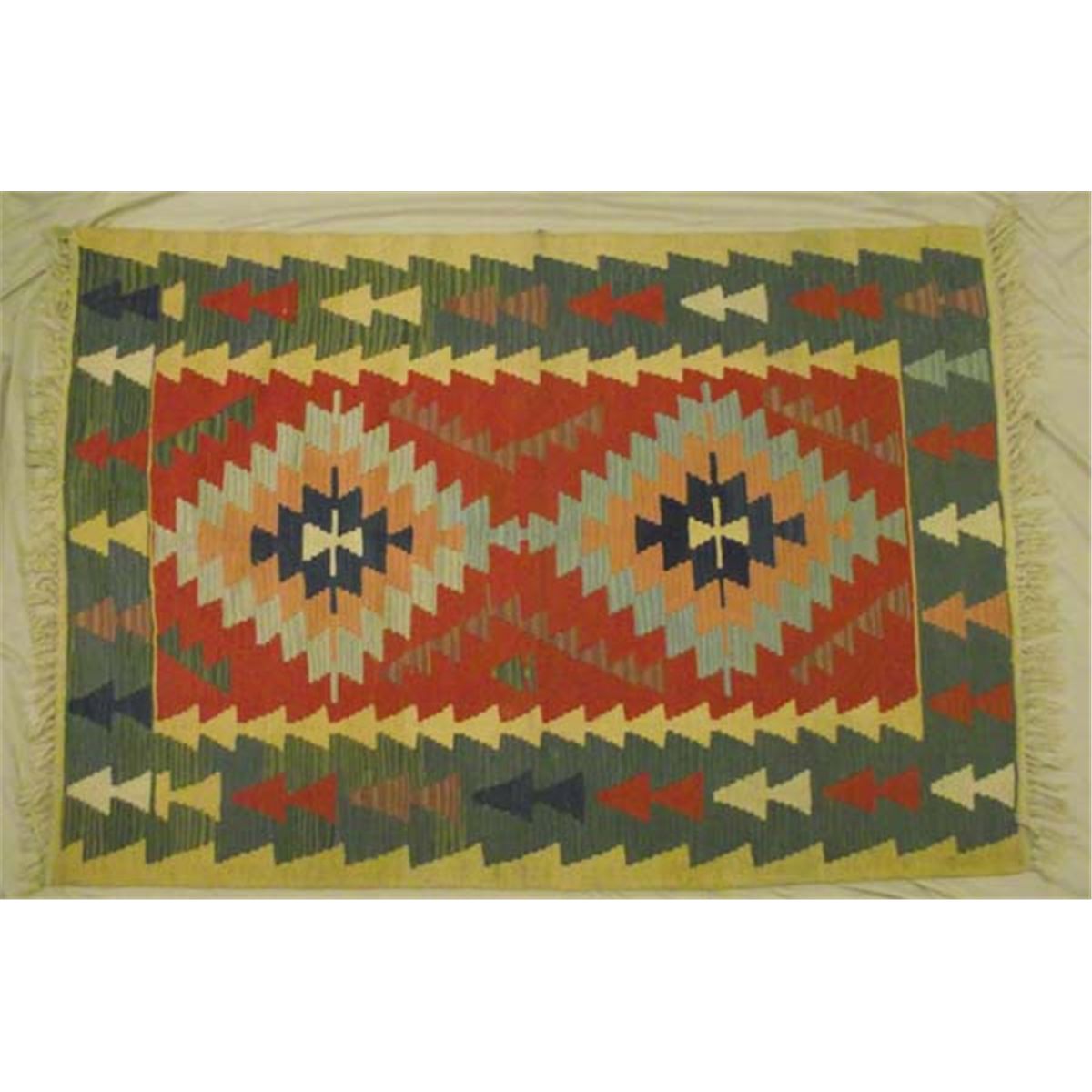 Antique Afghanistan Hand Woven Kilim Rug