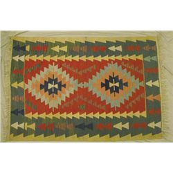 Antique Afghanistan Hand Woven Kilim Rug