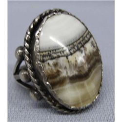 Agate Ring-Thunder Egg Size 11