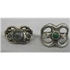 Image 1 : Vintage Navajo Silver Turquoise Rings