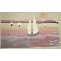 Handmade Wool Tapestry from South India