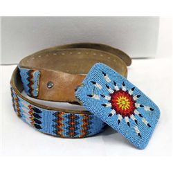 Vintage Navajo Belt & Buckle