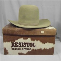 Cowboy Resistol Silver Belly Hat