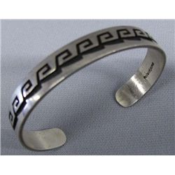 Hopi Sterling Silver Bracelet - Poleviyuma