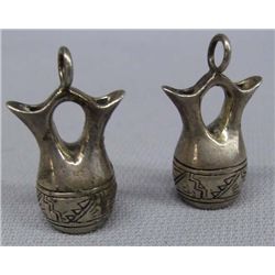 Navajo Sterling Silver Miniature Charms