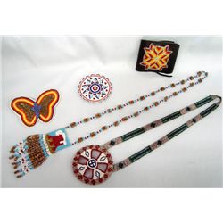 Collection Plains Indian Beaded Jewelry