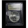Image 1 : 1984-s Olympic Silver Dollar Uncirculated Commemorative graded ms70 by USCG