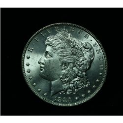 1883-p Morgan Dollar $1 Grades Choice Uncirculated ms64/65