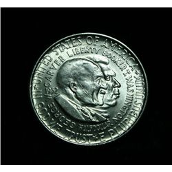 1952-p Washington/Carver Commemorative Half Dollar grades ms63