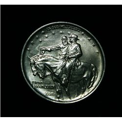 1925 Stone Mountain Memorial Commemorative 50c Grades ms64