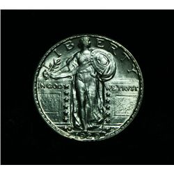 1929-s Standing Liberty 25c Grades ms64++ FH