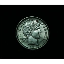 1914-p Barber Dime Grades Choice Uncirculated ms63