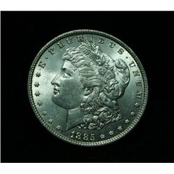 1885-p Morgan Dollar Grades Choice Uncirculated ms64