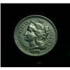 Image 1 : 1870 Three Cent Nickel 3c Grades au58