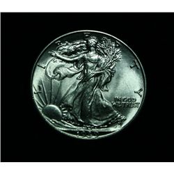 1939-p Walking Liberty 50c Grades Gem Uncirculated ms66