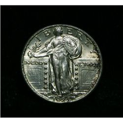 1926-p Standing Liberty 25c Grades Select Uncirculated ms64 FH