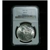 Image 1 : NGC 1887-p Morgan Dollar Graded Select Uncirculated ms63  NGC
