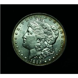 1893-p Morgan Dollar Grades Select Uncirculated ms61