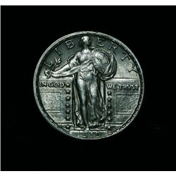 1919-p Standing Liberty 25c Grades ms63 FH/FS Full Shield