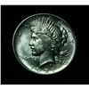 Image 1 : 1921-p High Relief Peace Dollar Grades Choice Uncirculated ms64 Strong Strike