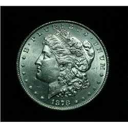 1878-p 8TF Morgan Dollar Grades Choice Uncirculated ms64  Tripled Stars!  VAM 16