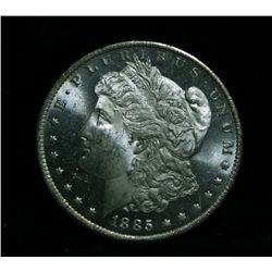 1885-o Morgan Dollar Grades Choice Uncirculated ms64 DMPL