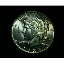 1935-p Peace Dollar Grades Choice Uncirculated ms64