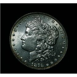 ***RARE    1878-p 7/8 TF Morgan Dollar Grades Gem Uncirculated ms65   VAM 40   Rarity 6   RARE***