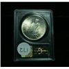 Image 2 : PCGS Original Green Holder 1925-p Peace Dollar Graded Select Uncirculated ms63  PCGS OGH