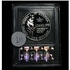 Image 2 : 1996-p Olympic Tennis Proof Commemorative Silver Dollar Graded PR70 DCAM